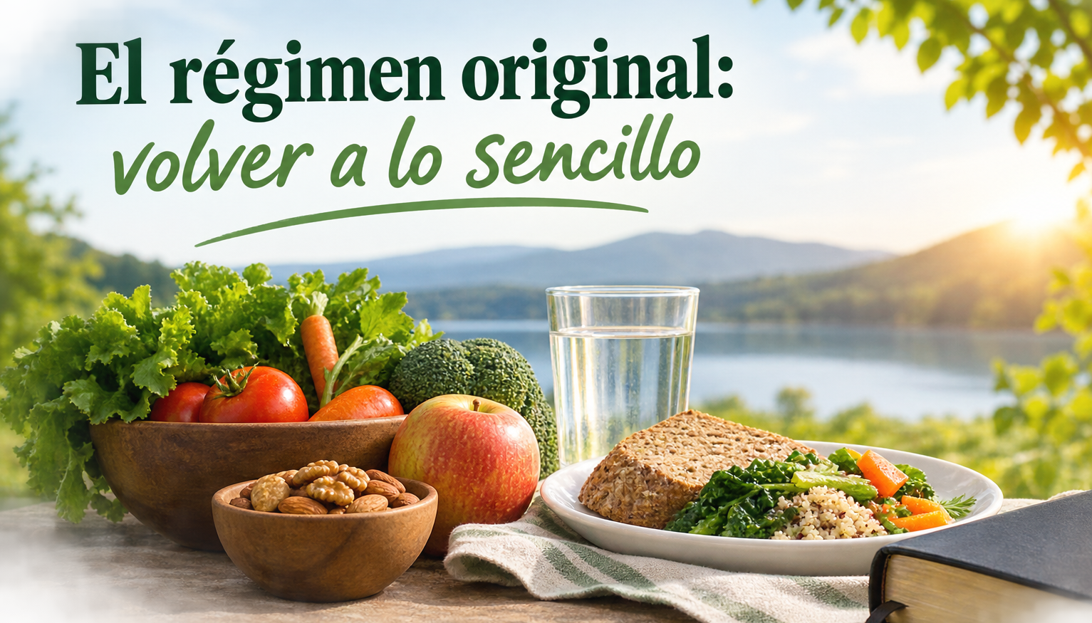 El régimen original: volver a lo sencillo - Serie Salud y fe - 3